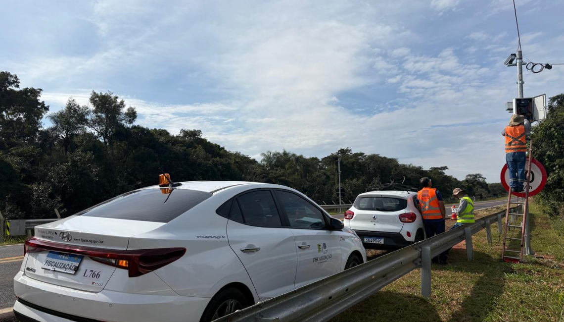 Em Teodoro Sampaio, Ipem-SP verifica radares na rodovia SP-613